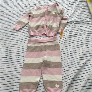 Guess Pink and Brown Kids Matching Set